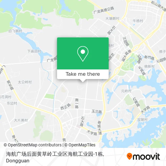 海航广场后面黄草岭工业区海航工业园-1栋 map