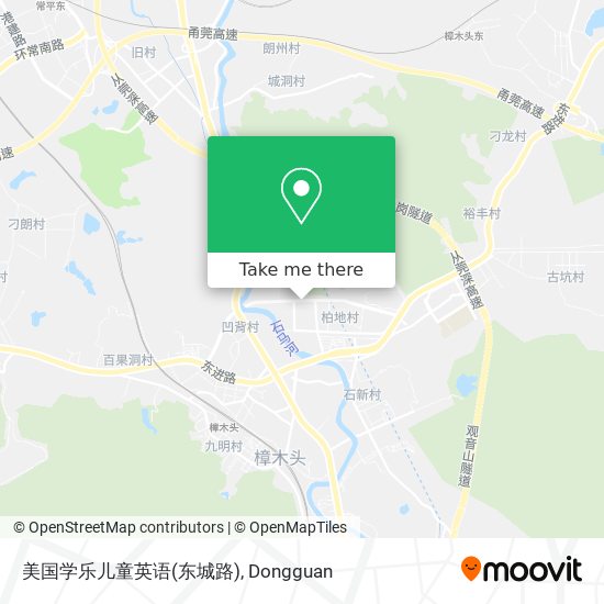美国学乐儿童英语(东城路) map
