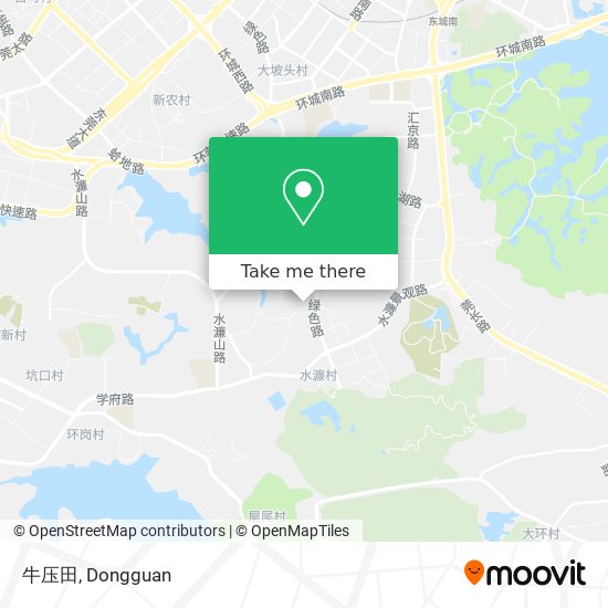 牛压田 map