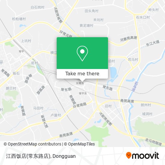 江西饭店(常东路店) map