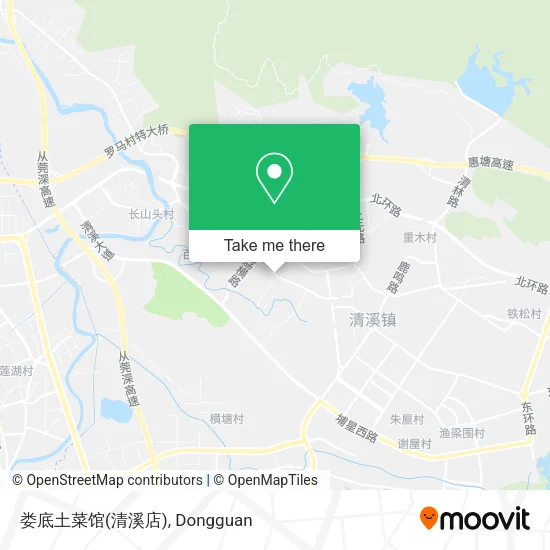 娄底土菜馆(清溪店) map
