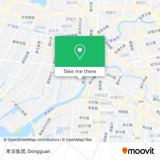 孝深集团 map