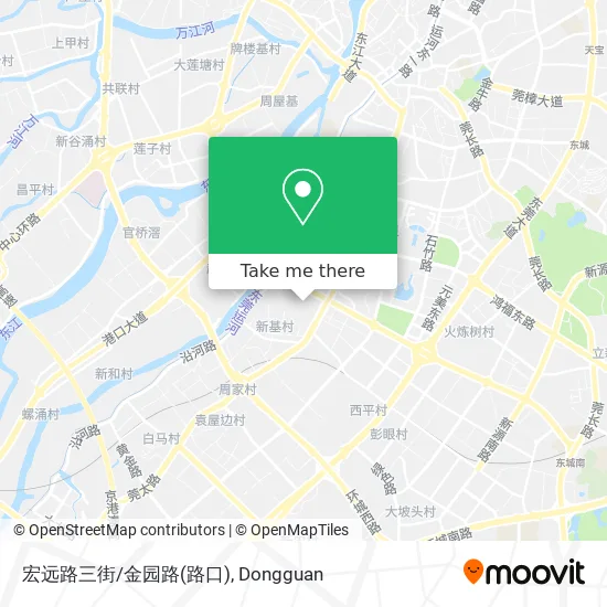宏远路三街/金园路(路口) map