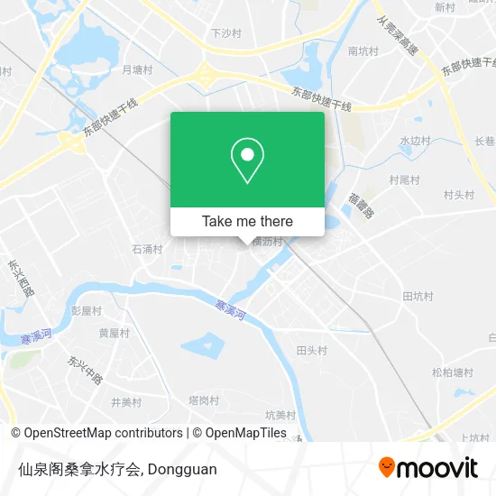 仙泉阁桑拿水疗会 map
