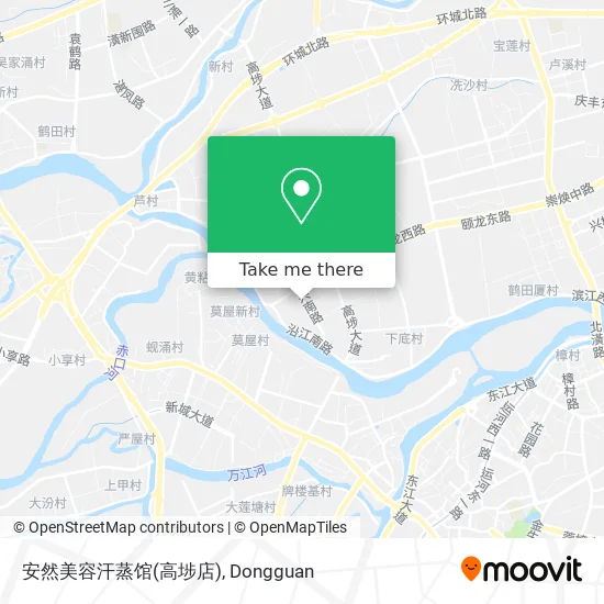 安然美容汗蒸馆(高埗店) map