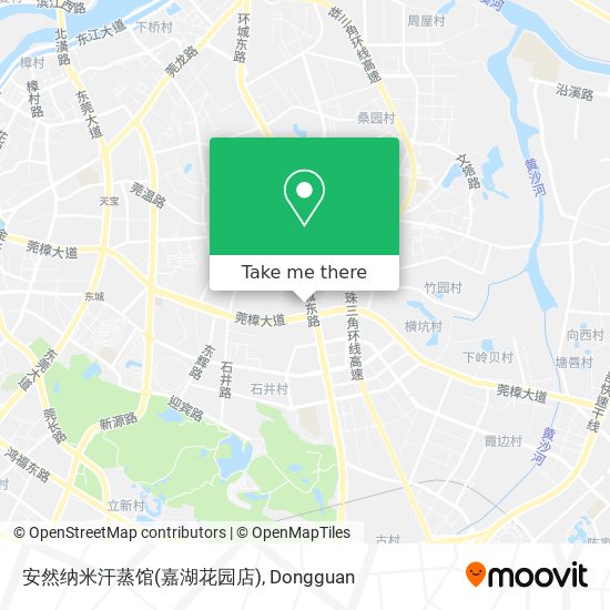 安然纳米汗蒸馆(嘉湖花园店) map