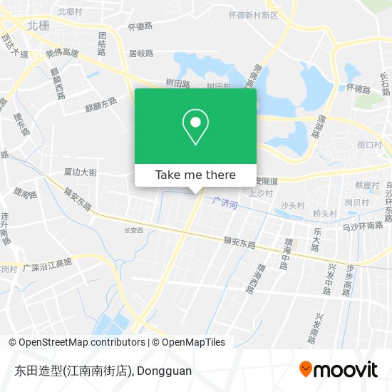 东田造型(江南南街店) map