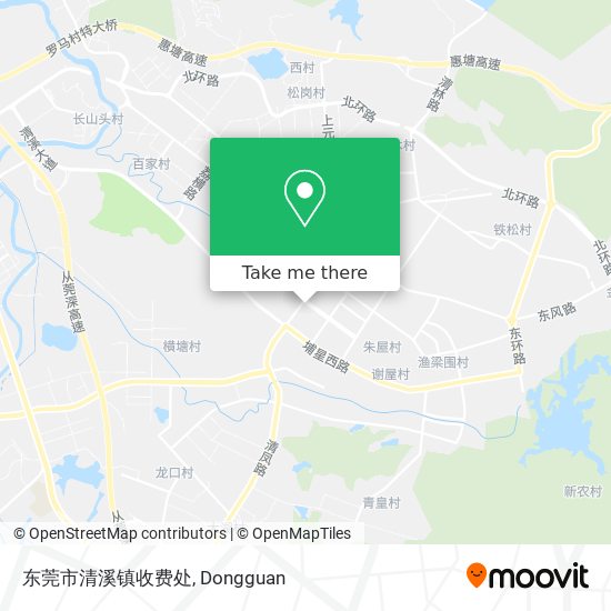 东莞市清溪镇收费处 map