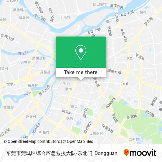 东莞市莞城区综合应急救援大队-东北门 map