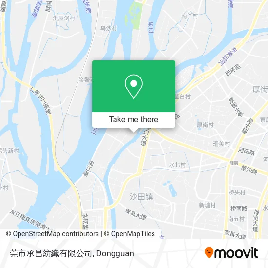 莞市承昌紡織有限公司 map