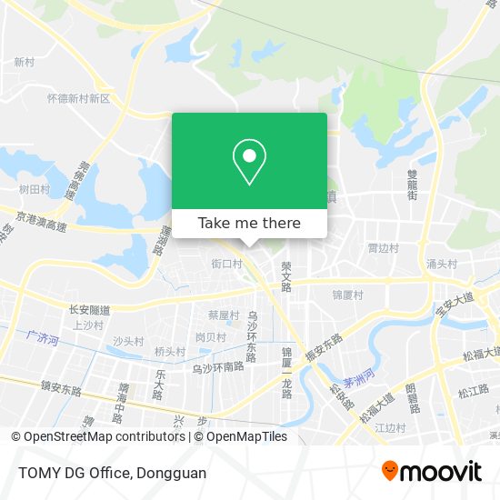 TOMY DG Office map