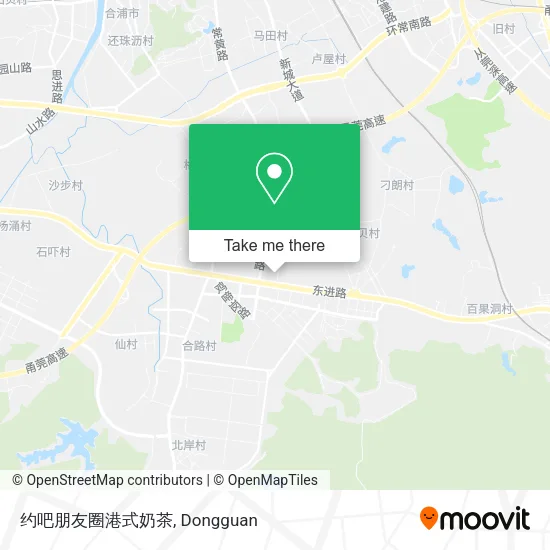 约吧朋友圈港式奶茶 map