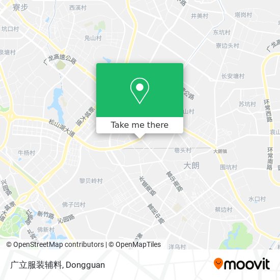 广立服装辅料 map