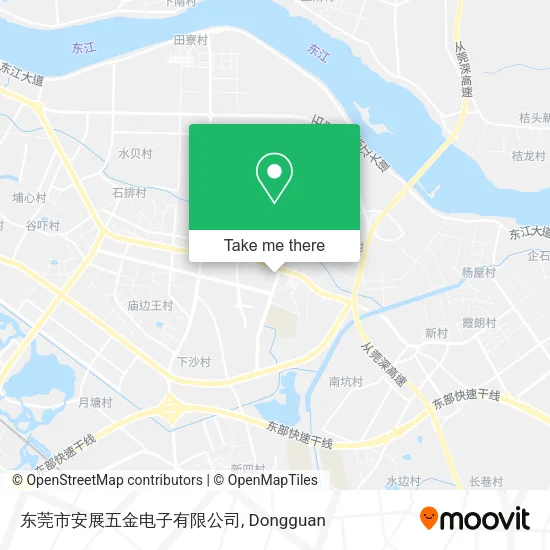 东莞市安展五金电子有限公司 map