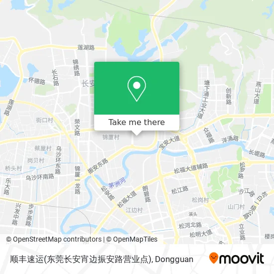 顺丰速运(东莞长安宵边振安路营业点) map