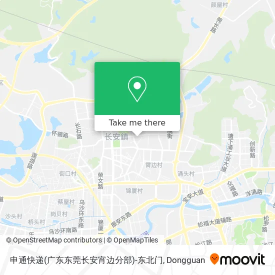 申通快递(广东东莞长安宵边分部)-东北门 map