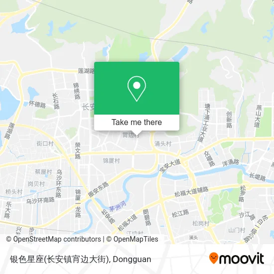 银色星座(长安镇宵边大街) map