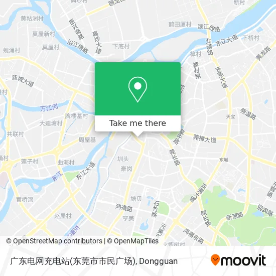 广东电网充电站(东莞市市民广场) map