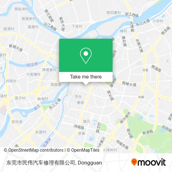 东莞市民伟汽车修理有限公司 map