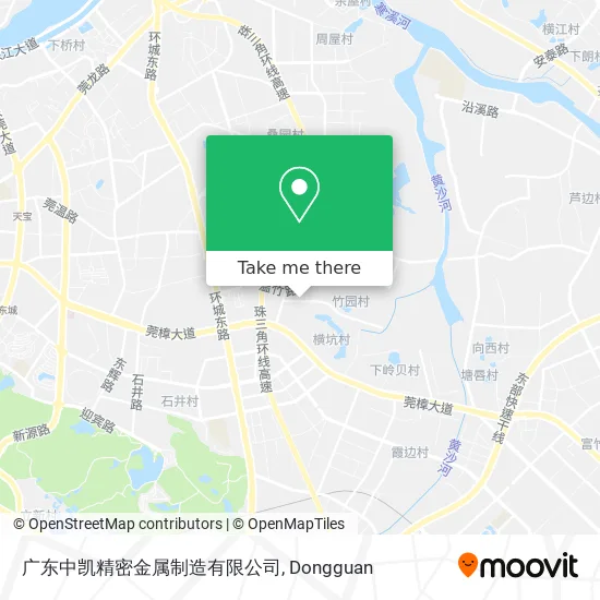 广东中凯精密金属制造有限公司 map