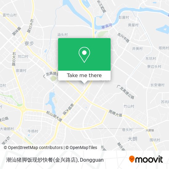 潮汕猪脚饭现炒快餐(金兴路店) map