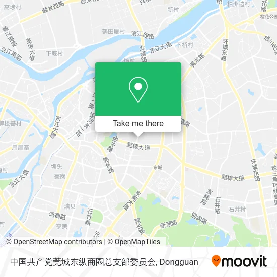 中国共产党莞城东纵商圈总支部委员会 map