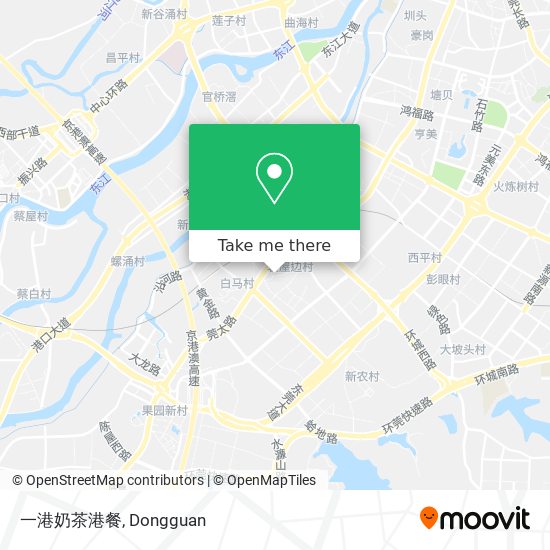 一港奶茶港餐 map