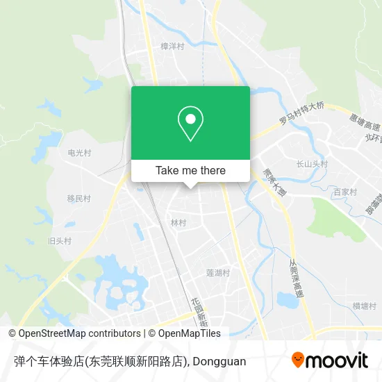 弹个车体验店(东莞联顺新阳路店) map