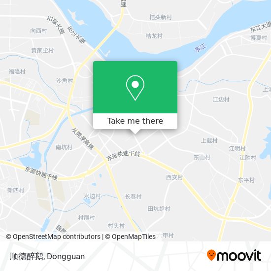 顺德醉鹅 map