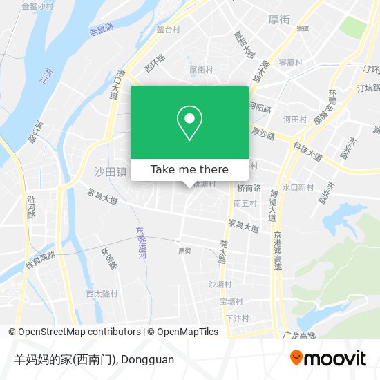 羊妈妈的家(西南门) map