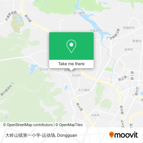 大岭山镇第一小学-运动场 map
