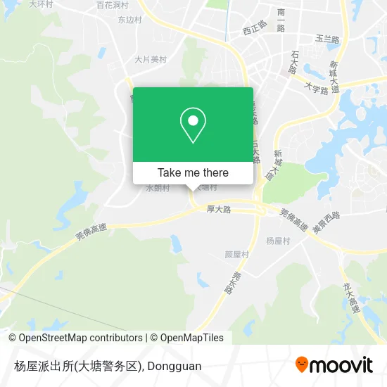 杨屋派出所(大塘警务区) map