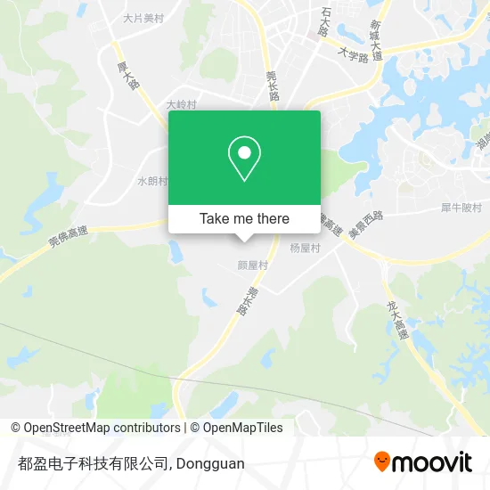 都盈电子科技有限公司 map