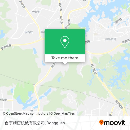 台宇精密机械有限公司 map