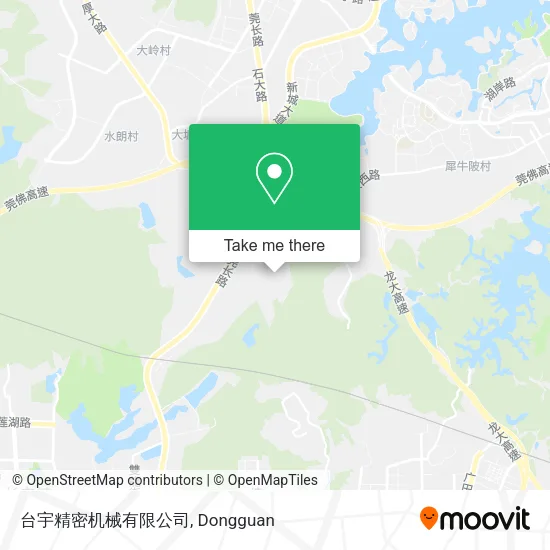 台宇精密机械有限公司 map