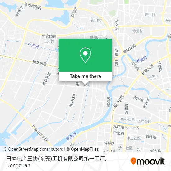 日本电产三协(东莞)工机有限公司第一工厂 map