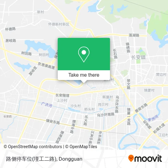 路侧停车位(墐工二路) map