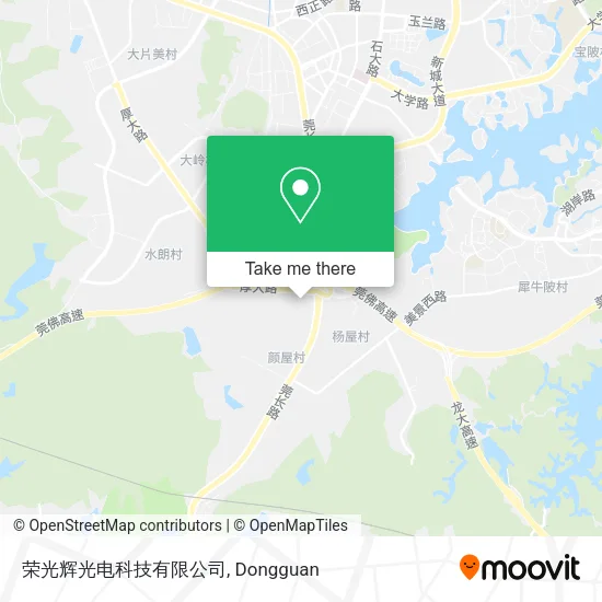 荣光辉光电科技有限公司 map