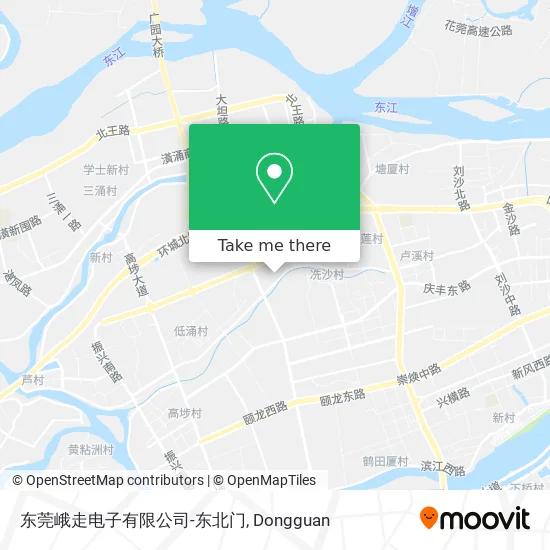 东莞峨走电子有限公司-东北门 map