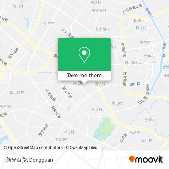 新光百货 map