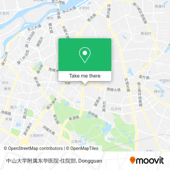 中山大学附属东华医院-住院部 map