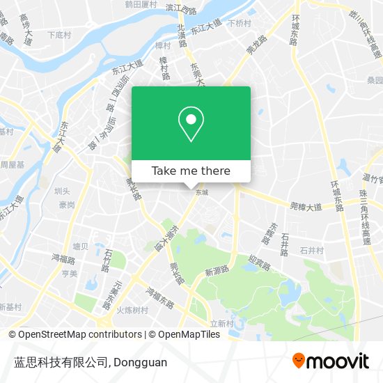 蓝思科技有限公司 map