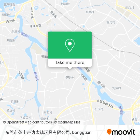 东莞市茶山卢边太镇玩具有限公司 map