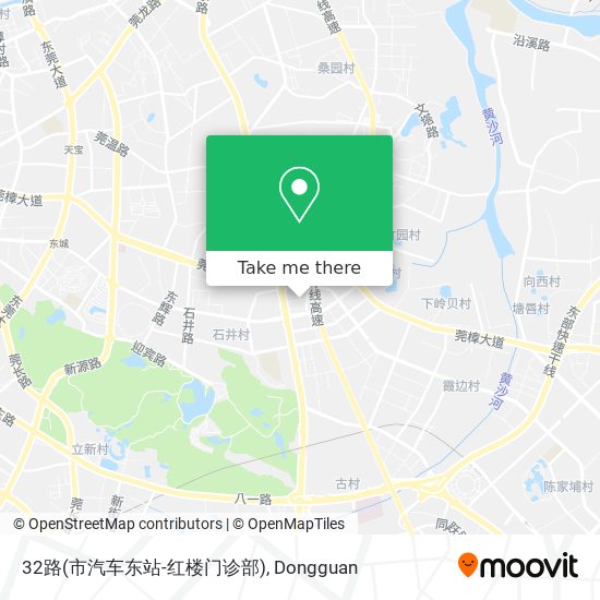 32路(市汽车东站-红楼门诊部) map