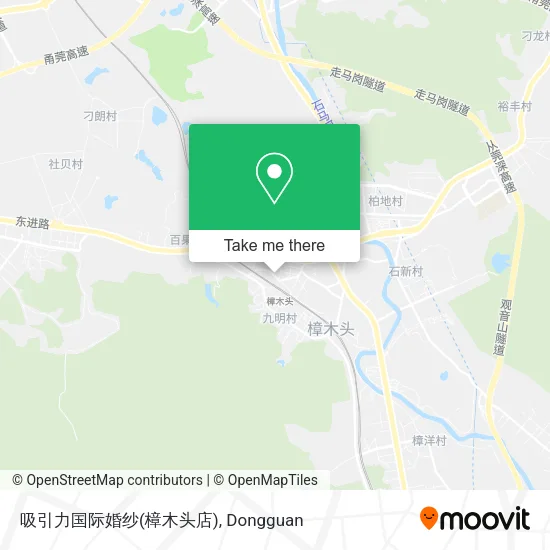 吸引力国际婚纱(樟木头店) map