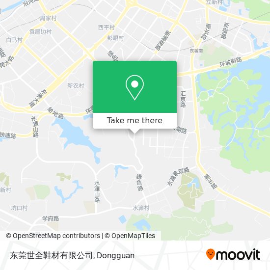 东莞世全鞋材有限公司 map