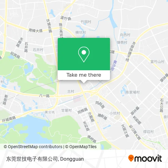 东莞世技电子有限公司 map