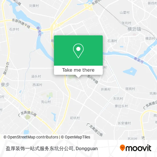 盈厚装饰一站式服务东坑分公司 map