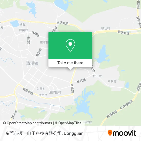 东莞市硕一电子科技有限公司 map