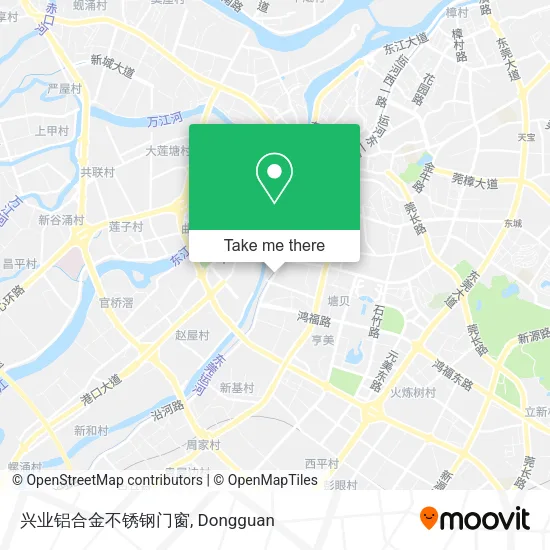 兴业铝合金不锈钢门窗 map